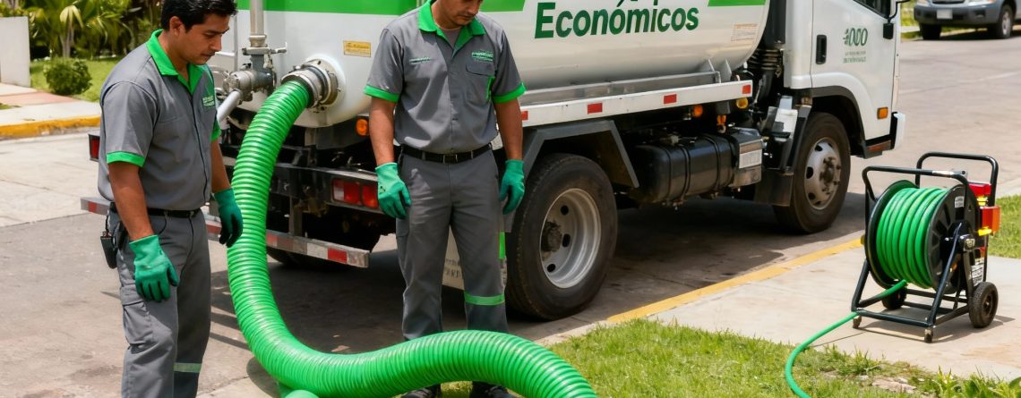 Limpieza de Tanques Septicos y Destaqueo de Tuberías en Desamparados