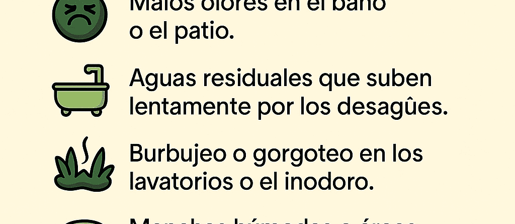 Cuáles son los signos de que mi tanque séptico está fallando?